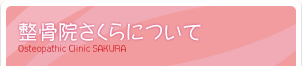 整骨院さくらについて